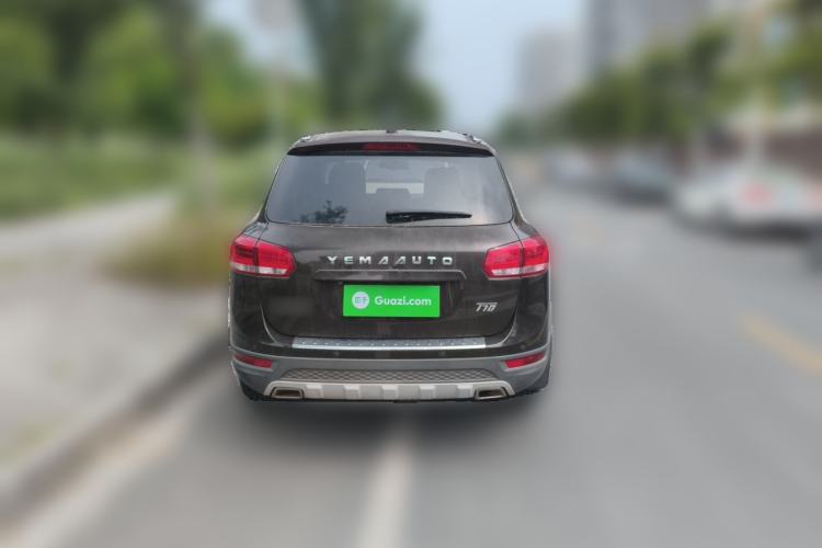 Used Yema T70 2015 1.8L Manual Comfort Model Rear