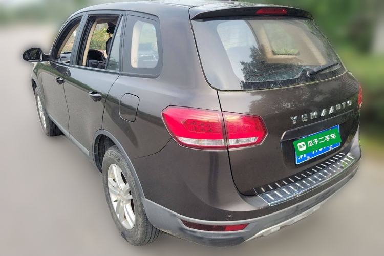 Used Yema T70 2015 1.8L Manual Comfort Model Rear Left 45 Deg