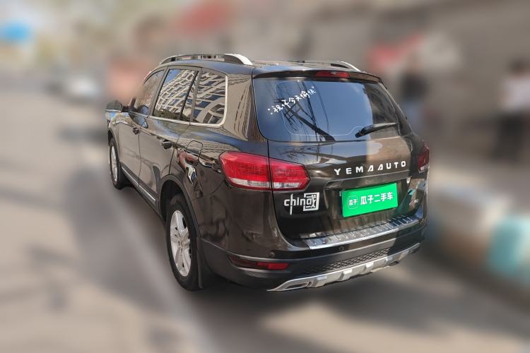 Used Yema T70 2015 1.8T CVT Flagship Model Rear Left 45 Deg