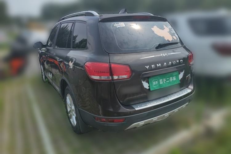 Used Yema T70 2015 Revised 1.8T CVT Elegant Version Rear Left 45 Deg