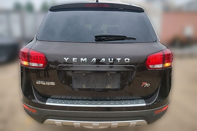 Used Yema T70 2015 Revised 1.8T CVT Elegant Version Rear