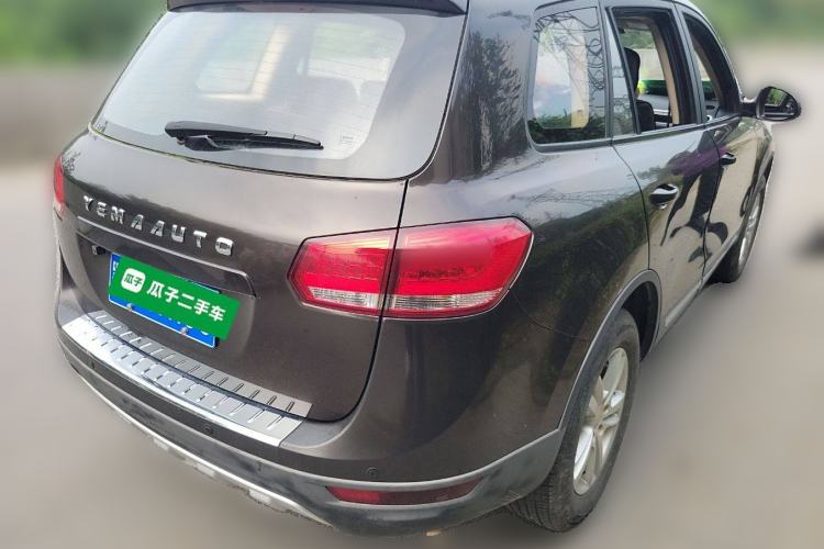 Used Yema T70 2015 1.8L Manual Comfort Model Rear Right 45 Deg