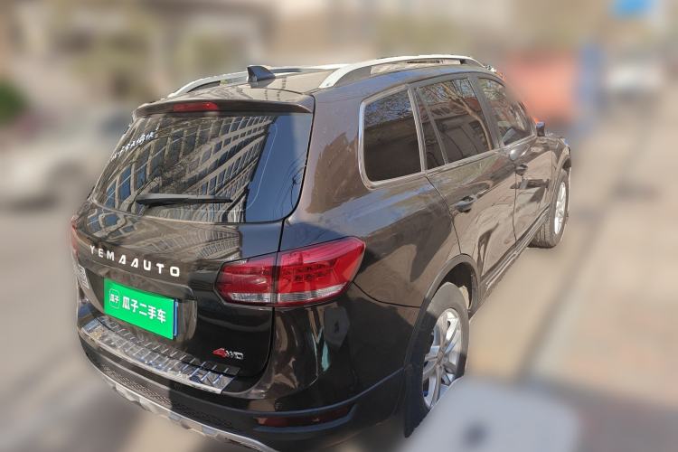 Used Yema T70 2015 1.8T CVT Flagship Model Rear Right 45 Deg