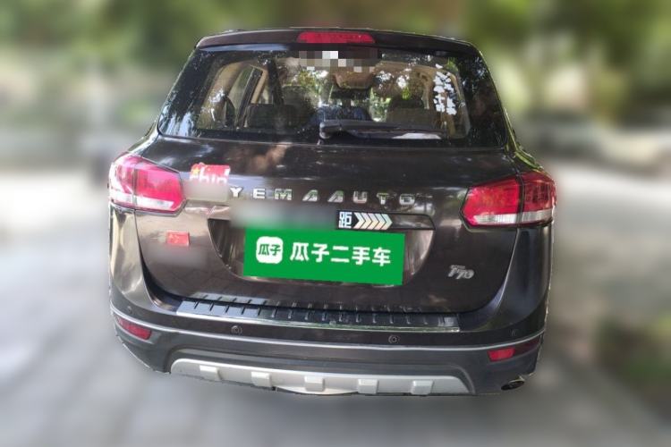 Used Yema T70 2015 Revised 1.8L Manual Elite Version Rear