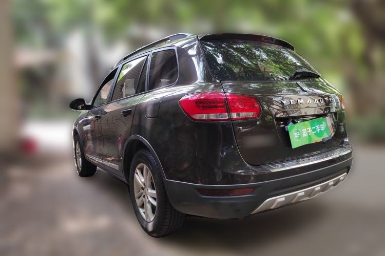 Used Yema T70 2015 1.8L Manual Elite Model Rear Left 45 Deg