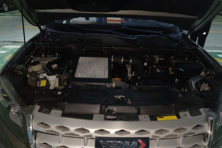Used Yema T70 2015 1.8T CVT Elegant Model Engine Bay