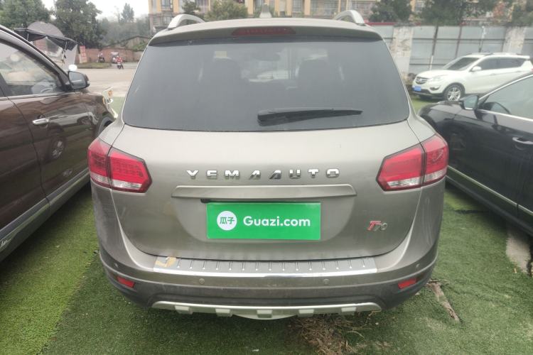 Used Yema T70 2015 Revised 1.8T CVT Elegant Version Rear