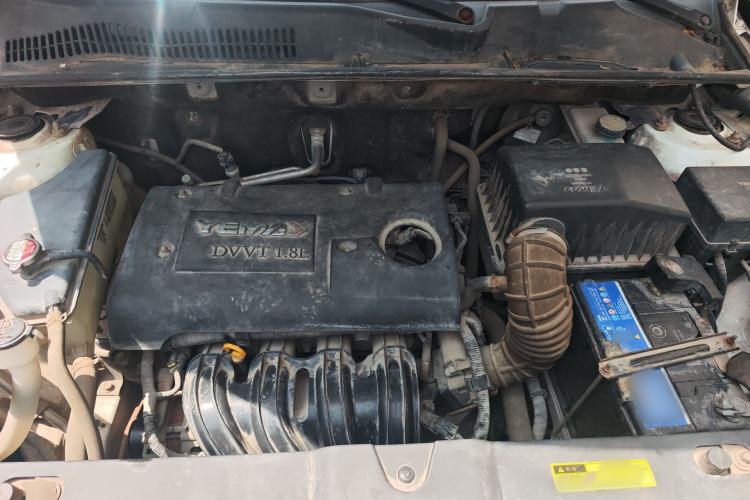 Used Yema T70 2015 1.8L Manual Luxury Model Engine Bay