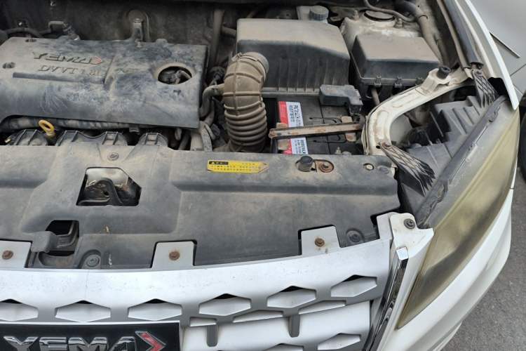 Used Yema T70 2015 Revised 1.8L Manual Elite Version Engine Bay Left