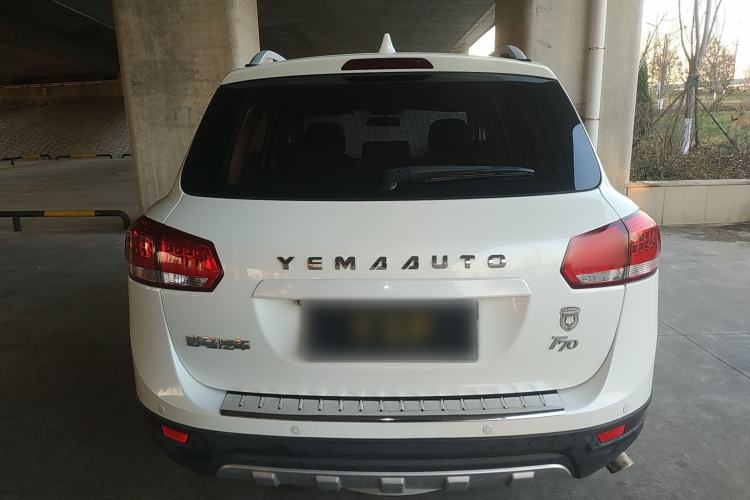 Used Yema T70 2015 1.8L Manual Elite Model Exterior 4