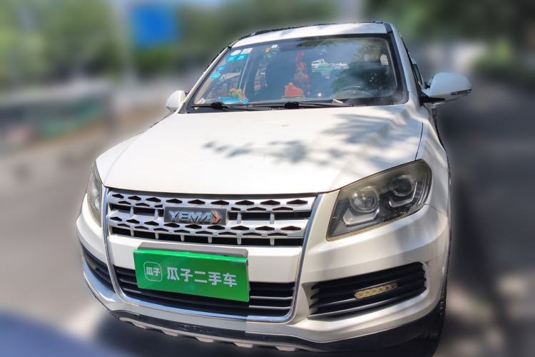 Used Yema T70 2015 1.8L Manual Comfort Model Front