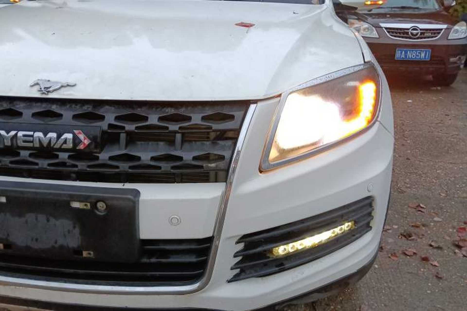 Used Yema T70 2015 Revised 1.8T CVT Elegant Version Left Front Headlight