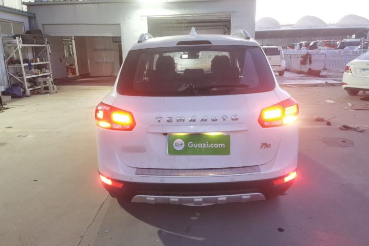Used Yema T70 2015 1.8L Manual Elite Model Rear