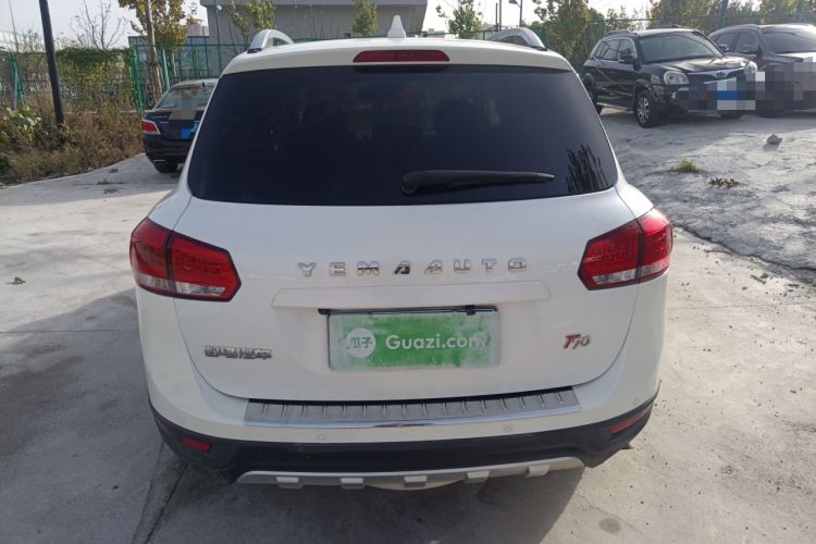 Used Yema T70 2015 Revised 1.8T CVT Elegant Version Rear