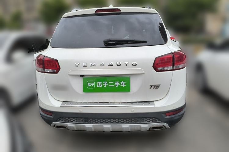 Used Yema T70 2015 Revised 1.8L Manual Elite Version Rear