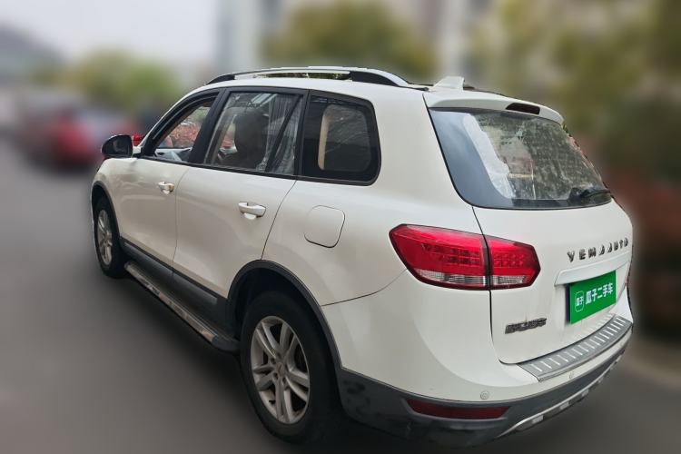 Used Yema T70 2015 1.8L Manual Luxury Model Rear Left 45 Deg