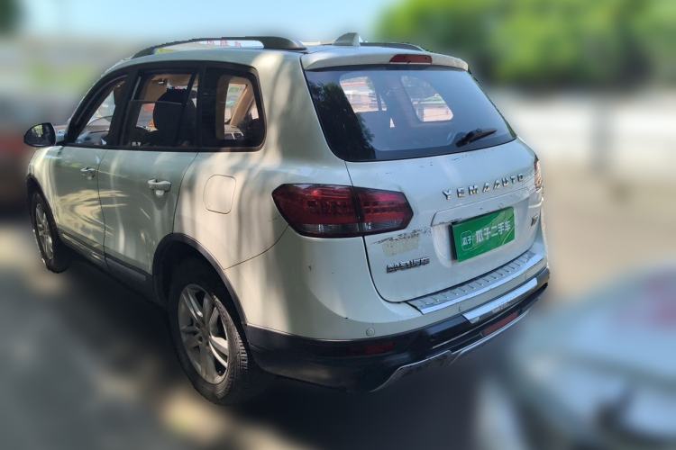 Used Yema T70 2015 1.8L Manual Comfort Model Rear Left 45 Deg