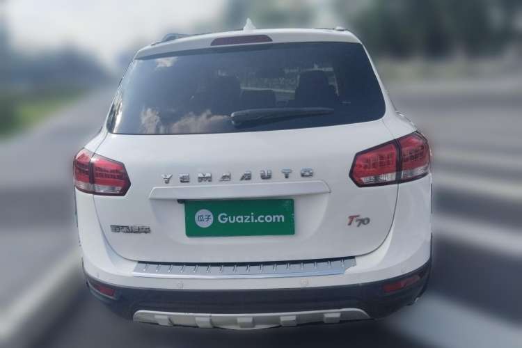 Used Yema T70 2015 1.8T CVT Smart Model Rear