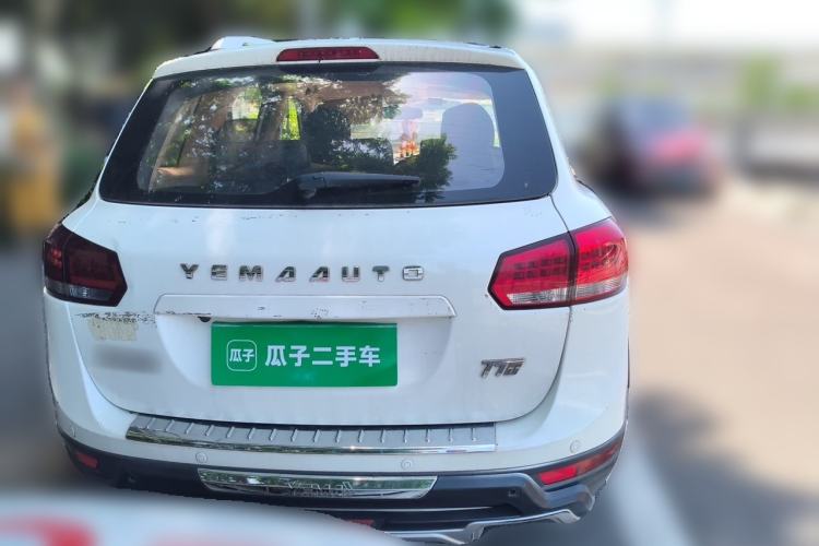 Used Yema T70 2015 1.8L Manual Comfort Model Rear
