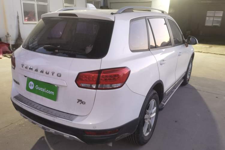 Used Yema T70 2015 1.8L Manual Elite Model Rear Right 45 Deg