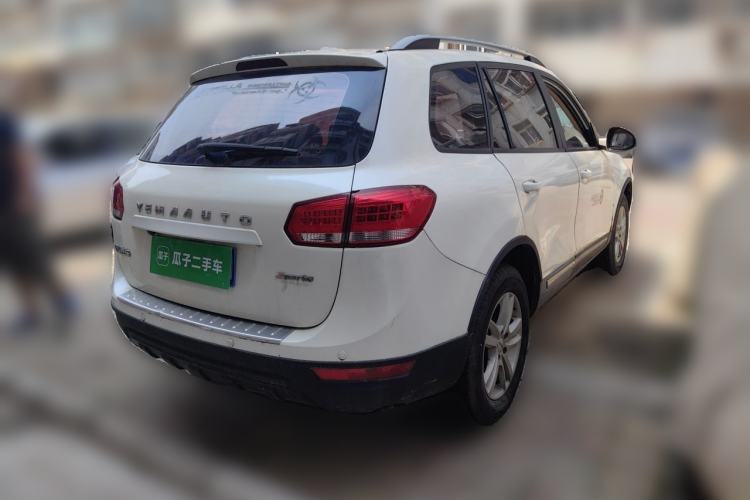 Used Yema T70 2015 1.8L Manual Elite Model Rear Right 45 Deg
