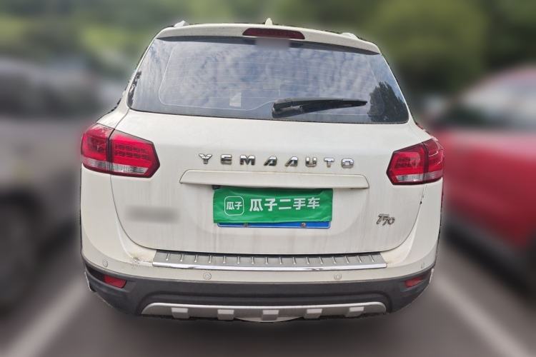 Used Yema T70 2015 Revised 1.8L Manual Elite Version Rear