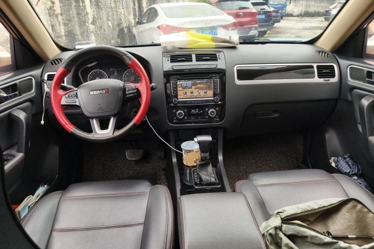 Used Yema T70 2015 1.8T CVT Flagship Model Center Console
