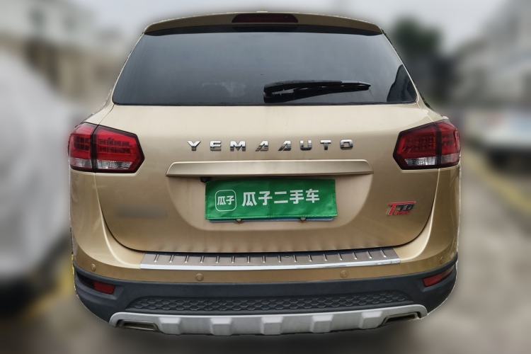 Used Yema T70 2015 1.8T CVT Flagship Model Rear