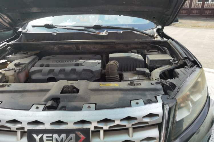 Used Yema T70 2016 Upgraded Model 1.8L Manual Elite Version Engine Bay Left