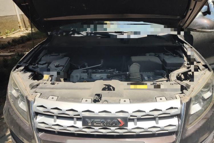 Used Yema T70 2016 Upgraded Model 1.8L Manual Comfort Version Engine Bay