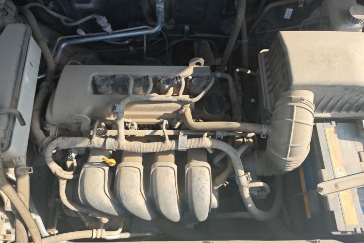 Used Yema T70 2016 Upgraded Model 1.8L Manual Comfort Version Engine Bay