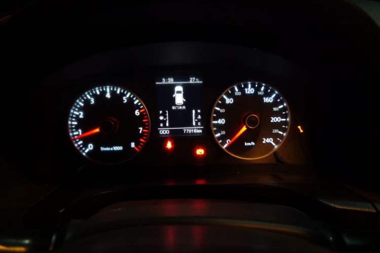 Used Yema T70 2016 Upgraded Model 1.8L Manual Comfort Version Instrument Cluster