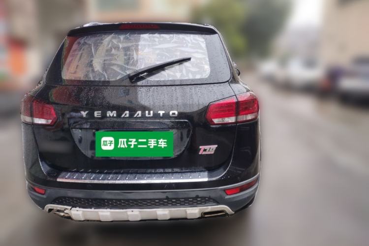 Used Yema T70 2016 Upgraded Model 1.5T Manual Leading Version Rear