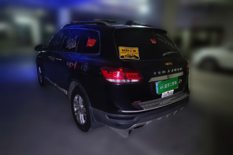 Used Yema T70 2016 1.8T CVT Elegant Model Rear Left 45 Deg
