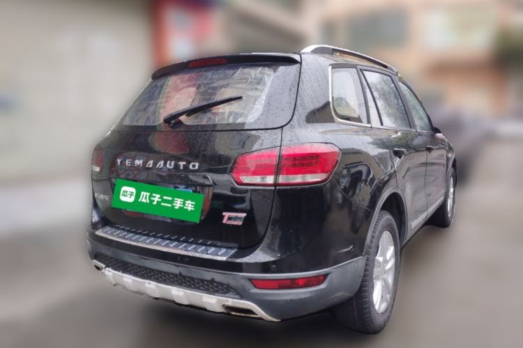 Used Yema T70 2016 Upgraded Model 1.5T Manual Leading Version Rear Right 45 Deg