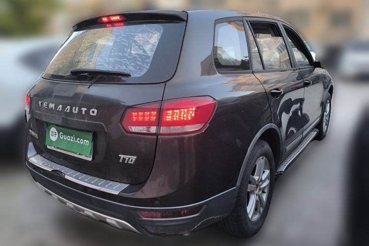 Used Yema T70 2016 1.8L Manual Comfort Model Rear Right 45 Deg