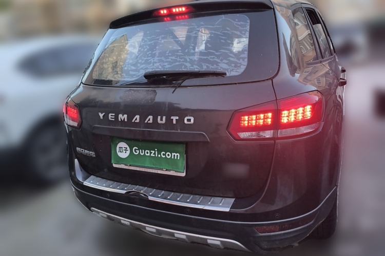 Used Yema T70 2016 1.8L Manual Comfort Model Rear