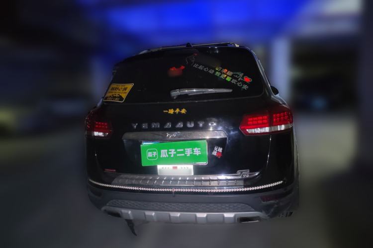 Used Yema T70 2016 1.8T CVT Elegant Model Rear