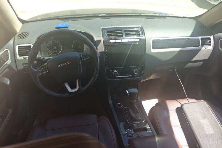 Used Yema T70 2016 Upgraded Model 1.8T CVT Flagship Edition Center Console