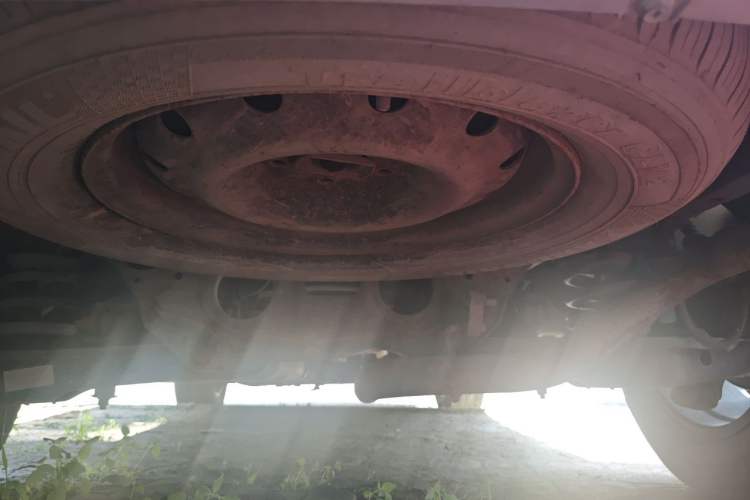 Used Yema T70 2016 Upgraded Model 1.8T CVT Flagship Edition Chassis Rear