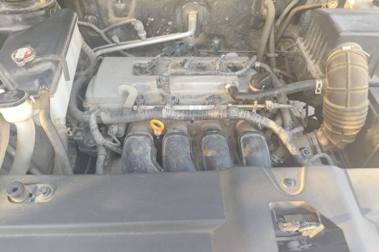 Used Yema T70 2016 Upgraded Model 1.8L Manual Comfort Version Engine Bay
