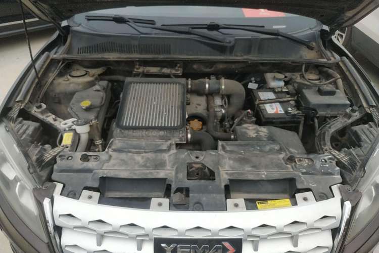 Used Yema T70 2016 Upgraded Model 1.8T CVT Flagship Edition Engine Bay
