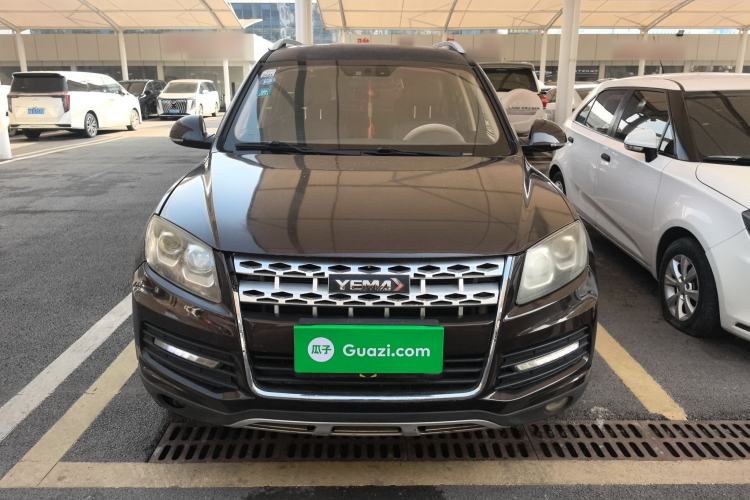 Used Yema T70 2016 1.8T CVT Elegant Model Front