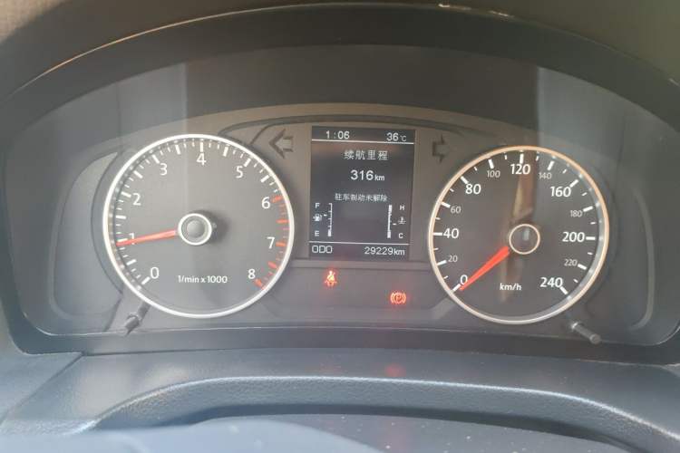 Used Yema T70 2016 Upgraded Model 1.8L Manual Comfort Version Instrument Cluster