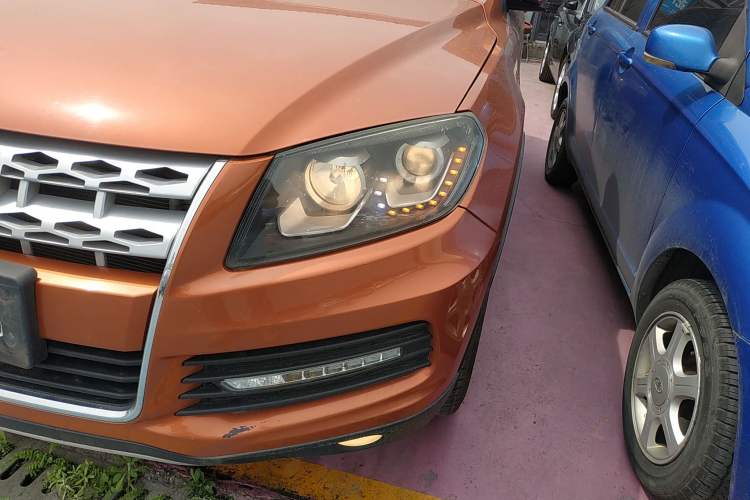Used Yema T70 2016 Upgraded Model 1.8L Manual Elite Version Left Front Headlight