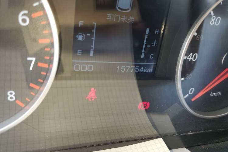 Used Yema T70 2016 Upgraded Model 1.5T Manual Leading Version Odometer Close Up