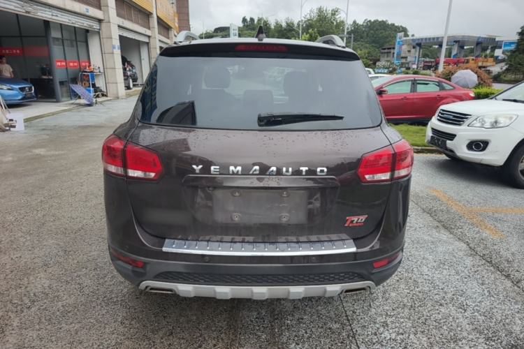 Used Yema T70 2016 1.8T CVT Elegant Model Rear
