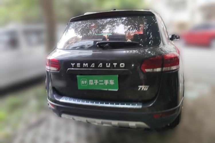 Used Yema T70 2016 1.8L Manual Value Edition Rear