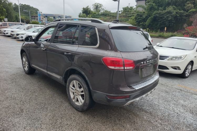 Used Yema T70 2016 1.8T CVT Elegant Model Rear Left 45 Deg