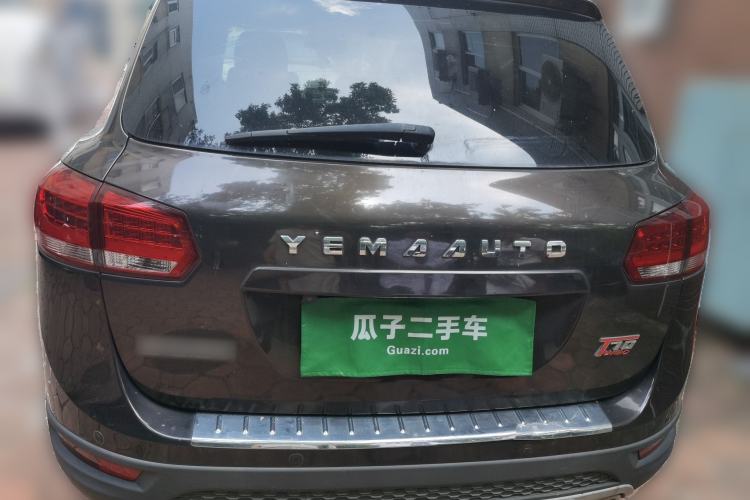 Used Yema T70 2016 1.8T CVT Elegant Model Rear